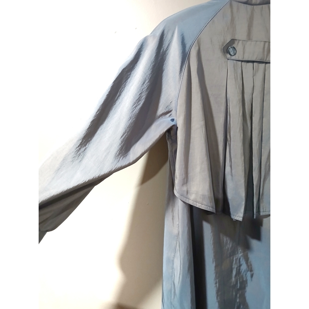 VINTAGE 80's Irridescent Traveler Rain Coat 8 - Picture 6 of 9